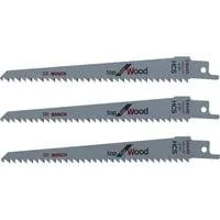 Keo Säbelsägeblatt S 644 D Top for Wood 3 Stück, Länge 150mm, für Akku-Gartensäge Keo