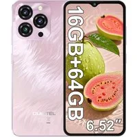 OUKITEL C3 Android 14 Handy Ohne Vertrag, 5000mAh, 6.52" HD Smartphone (16,56 cm/6.52 Zoll, 64 GB Speicherplatz, 13 MP Kamera, 4GB+64GB Speicher, 4G Dual SIM, 9,3mm dünn, GPS)