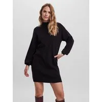 Vero Moda Strickkleid VMNANCY LS FUNNELNECK DRESS GA NOOS Viskosemischung, loose fit