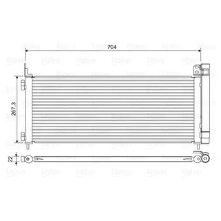 Valeo Klimakondensator Toyota RAV4 4 2.5 197 PS