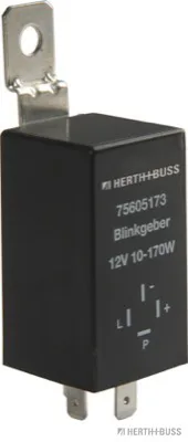 HERTH&BUSS Blinkgeber, 12 V, 4 pins, elektronisch - 75605173