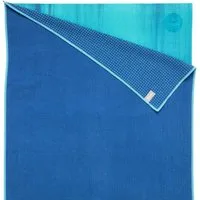 bodhi Sporthandtuch Yogatuch GRIP ² - Zweifarbig blau/aqua