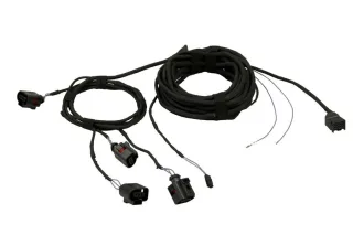 Original Kufatec Kabelbaum PDC Sensor Park Pilot Heck Hinten für VW T5 2010-12