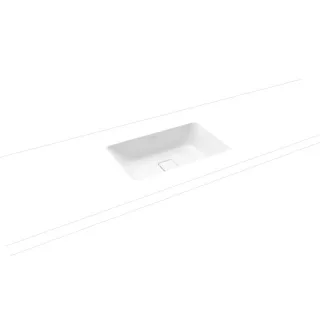 Kaldewei Cono Unterbauwaschtisch 902306003001 3087, 569 x 382 mm, weiss Perl-Effekt