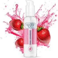 Waterfeel Gleit- und Massagegel 3in1 Gleitmittel Massage Oral Erdbeer Gel Wasser Kondomverträglich, Kompatibel mit Latexkondomen