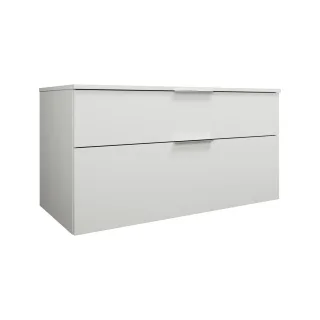 Burgbad Waschtischunterschrank Eqio 619x1200x550 Weiß Matt, WXXI120LF6014 WXXI120LF6014