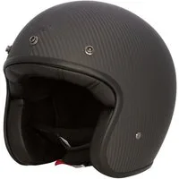Merlin Motorradhelm Blackbird Carbon Jethelm, geeignet für Brillenträger