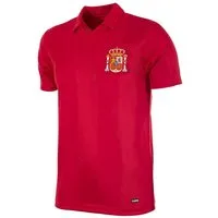 COPA Fußballtrikot Retro Spanien 1984 Bestick Vereinsemblem