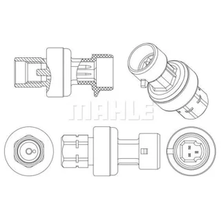 Mahle Druckschalter f?r Klimaanlage Cadillac Chevrolet Opel Saab