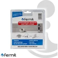 Fermit Wannenabdichtband Abdichtband Wanne Dusche Spüle, hochelastisch Länge 3,35 m