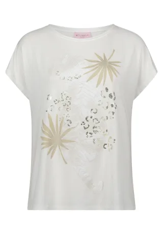 betty barclay - so cosy - - Casual-Shirt Beige - Gr. - 42
