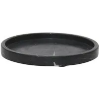 houseproud Dekotablett Orbit Dekotablett - rundes Tablett aus Marmo