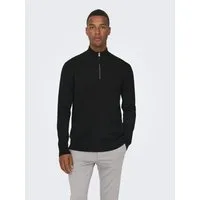 ONLY & SONS Strickpullover ONSWYLER LIFE REG 14 HALF ZIP KNIT NOOS