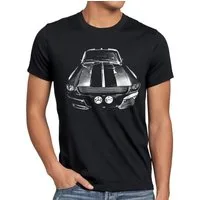 style3 T-Shirt Mustang muscle car eleanor ford usa us gt500 shelby pony v8 rock