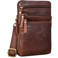STILORD Handtasche "Aria" Brusttasche Leder klein