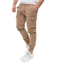 Pittman Cargohose Darius Cargo Chino elastischer Bund mit Kordelzug