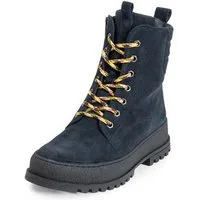 vitaform Damen Stiefeletten Veloursleder Stiefelette