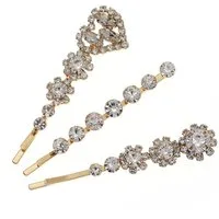 The Beauty House Haarklammer Haarklammer Haarkamm Hochzeit Haarschmuck mit Zirkonia