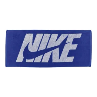 Nike - Handtuch, Jacquard, Bildlich, Training (Blau bedruckt)