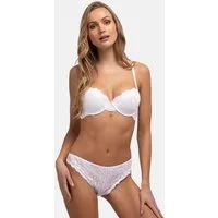 Dorina Bügel-BH Lianne leicht wattiert, geformte Cups, feminine Blumenspitze