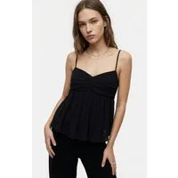 O'Neill Spaghettitop REETA WOVEN TOP mit herzförmigem Ausschnitt, in kürzerer Länge