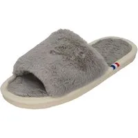 espadrij l´originale PLAGE FLUFFY Hausschuh Gris