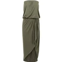 URBAN CLASSICS Shirtkleid Urban Classics Damen Ladies Viscose Bandeau Dress (1-tlg)