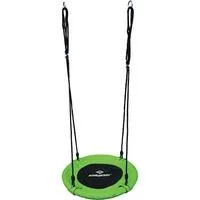 Nestschaukel Ø 60cm, Gartenspielgerät grün/schwarz
