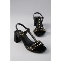 Aniston SHOES Riemchensandalette Sommerschuh, Blockabsatz, Nietenverzierung - NEUE KOLLEKTION