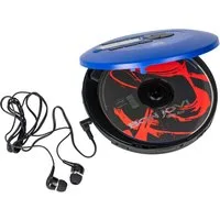 Reflexion PCD520MF Hochwertiger Discman für ein unverwechselbares Hörerlebnis tragbarer CD-Player (PPL-UKW Radio, Antishock-System, Hörbuchfunktion, inkl. Ohrhörer)
