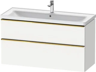 Duravit D-Neo Waschtischunterbau wandhängend Weiß Matt 1184x452x625 mm - DE4391034180000 DE4391034180000