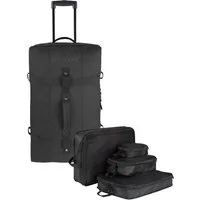normani Reisetasche Reisetasche 125 L mit 4 Kleidertaschen Aurori 125, Große Reisetasche mit Rollen