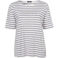 FRAPP Rundhalsshirt (1-tlg) mit strahlenden Glitzersteinen