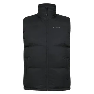 Mountain Warehouse Herren Rock gepolstert Gilet (schwarz)