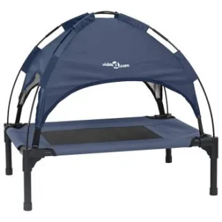 VidaXL Hundebett blau 48 cm, 61 cm, 48 cm