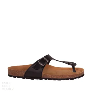 Shoezuu Toe Post Sandalen schwarz