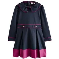 Baker by Ted Baker A-Linien-Kleid Baker by Ted Baker Ponte-Kleid mit Schleifenkragen (1-tlg)