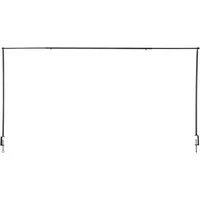 degawo Dekohänger Tisch Deko Stange Gestell Metall schwarz ausziehbar Tafel 115,5-210 cm (1 x Tischstange)
