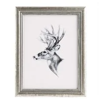 Woltu Bilderrahmen BRU9894sb, Fotogalerie, Holz Rahmen, Glasscheibe, Artos Stil Silber A4