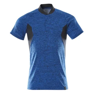 MASCOT Herren Polo-Shirt ACCELERATE Azurblau / Schwarzblau S - 18083-801-91010-S