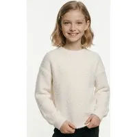 KIDS ONLY Rundhalspullover KOGNEWPIUMO L/S PULLOVER CP KNT NOOS Kunstfaser