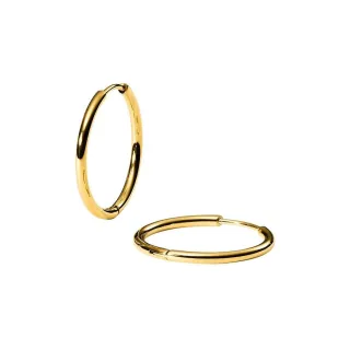 Purelei Creolen Core Collection 22492-Earring-Sleeky-Gold