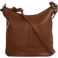 Cluty Umhängetasche (1-tlg), echt Leder, Made in Italy
