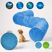 KEINerlei® Agility-Tunnel Hundetunnel 500x55cm Heringe Transportasche Hunde Agility Spieltunnel, Nylon, 001 12 x Heringen