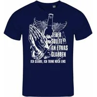 deinshirt Print-Shirt Herren T-Shirt Ich glaube Ich trink noch eins Funshirt mit Motiv