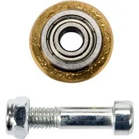 TRIZERATOP manueller Fliesenschneider KÓŁKO TNĄCE DO CERAMIKI FI 22 X 6 X 6 MM ŁOŻYSKOWANE, TIN, Schnittlänge max.: 10 mm, Schneidrad, Schneidrädchen 22x6x6 mm YG6X, Für Flieschneider