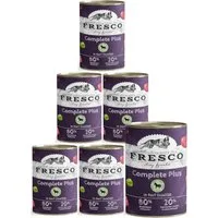 Fresco Dog NassBarf Hypoallergenes Hundefutter Nass 6x800g, Pferd, Nassfutter für: Hunde, Getreidefrei & hochverträglich