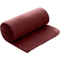Wohndecke Polar-Fleece ca. 130x160, wometo, OEKO-TEX®, Fleecedecke mit Kettel-Einfassung & Anti-Pilling