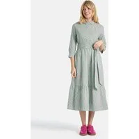 Lieblingsstück Hemdblusenkleid RolaL in Midi-Länge, kontrastfarbene Details