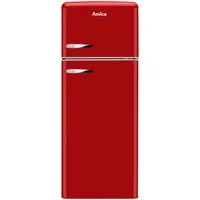 Amica Kühl-/Gefrierkombination 1171101, 144.0 cm hoch, 55.0 cm breit, Retro-Design